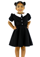 Load image into Gallery viewer, Girl's Wednesday Dress with Snaps