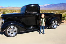 Load image into Gallery viewer, Boy's Bowler Hunter Green Retro Cotton Top