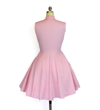 Load image into Gallery viewer, Pink Gingham Sleeveless | Western Rockabilly Dress