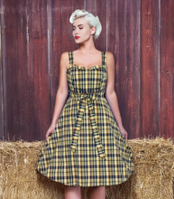 Load image into Gallery viewer, Limited Edition* Country Plaid Strap Dress