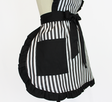 Load image into Gallery viewer, Spooky-Cute Purple Bat Hostess Apron