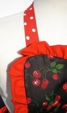 Load image into Gallery viewer, "Whisked Away" Black Cherry Apron