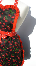 Load image into Gallery viewer, "Whisked Away" Black Cherry Apron