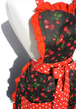 Load image into Gallery viewer, "Whisked Away" Black Cherry Apron