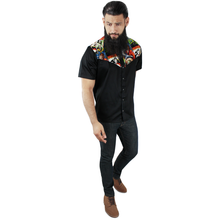 Load image into Gallery viewer, Men's Hollywood Monsters Western Top, side