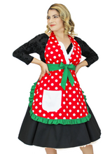 Load image into Gallery viewer, Santa's Helper Christmas Apron