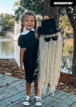 Load image into Gallery viewer, Girl's "Wednesday" Dress